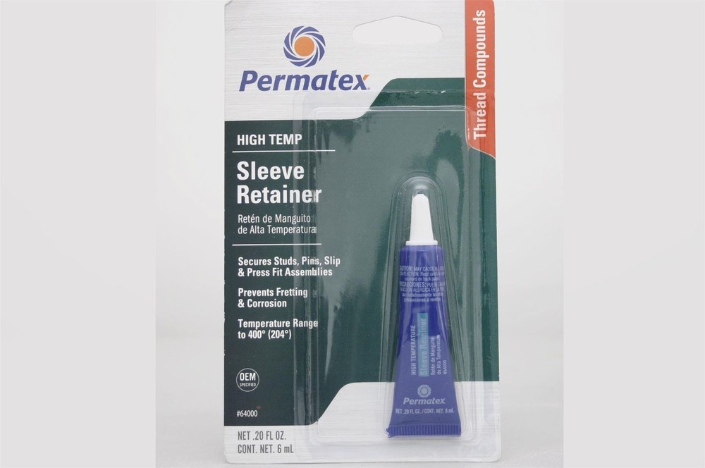 High Temperature Sleeve Retainer Permatex 64000 .20oz