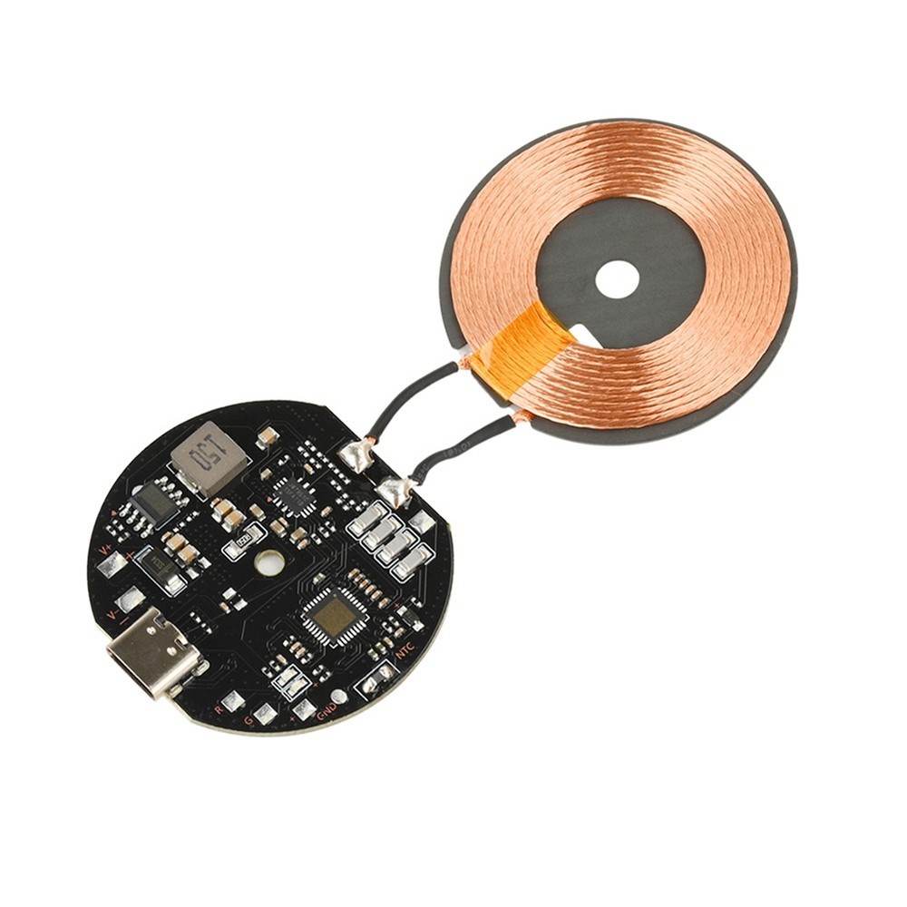 20W Wireless Charging Transmitter Module, 12V/24V, Type C, Fast Charging Board, 4352