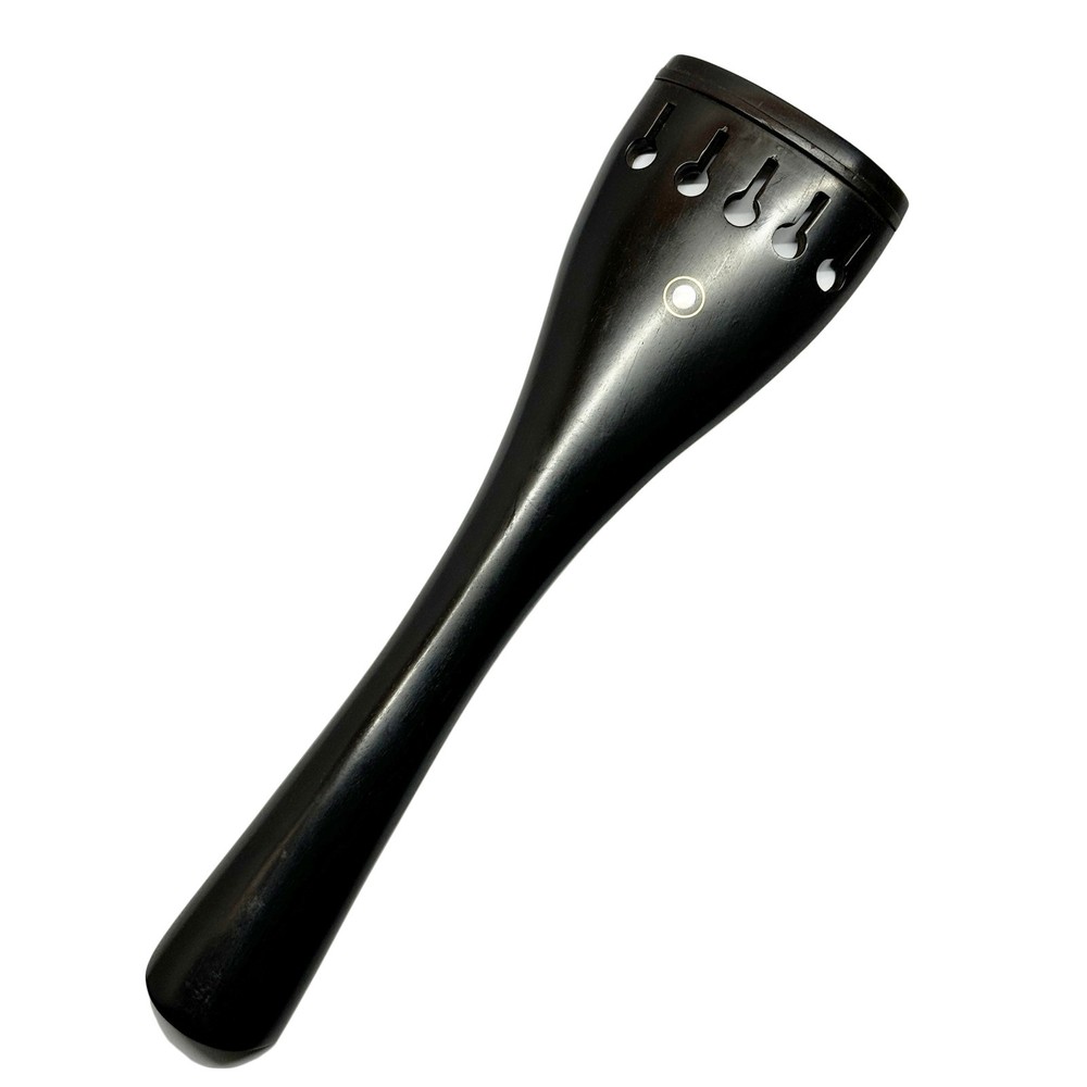 5 Strings Cello Ebony Tailpiece Wood fit 4/4 Size String Accessory 5 Holes