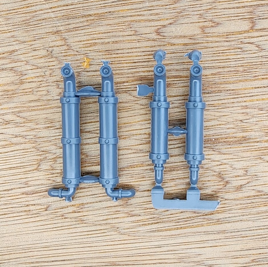 Imperial Guard Baneblade exhaust - Warhammer 40K Conversion Bits