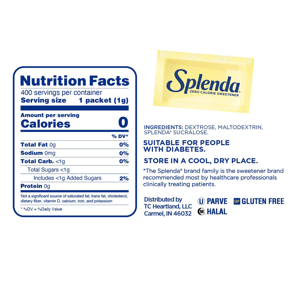 Zero Calorie Sweetener, 400 Count Packets