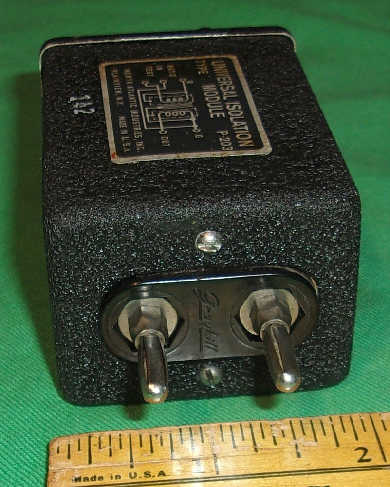 North Atlantic Industries UNIVERSAL ISOLATION MODULE Type P-203