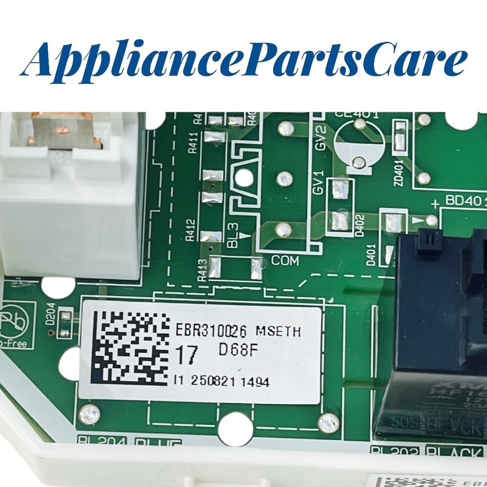 LG Dryer Electronic Control Board EBR31002617