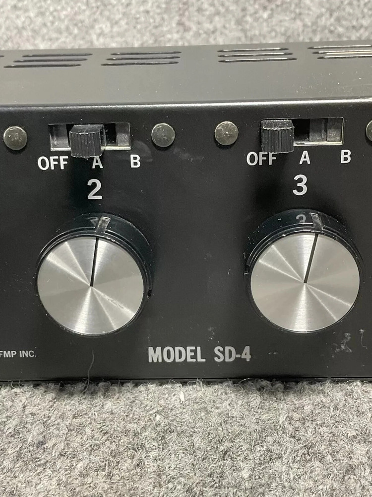 Russound SD-4 Volume Control Multi-Room Multi-Play Model Black