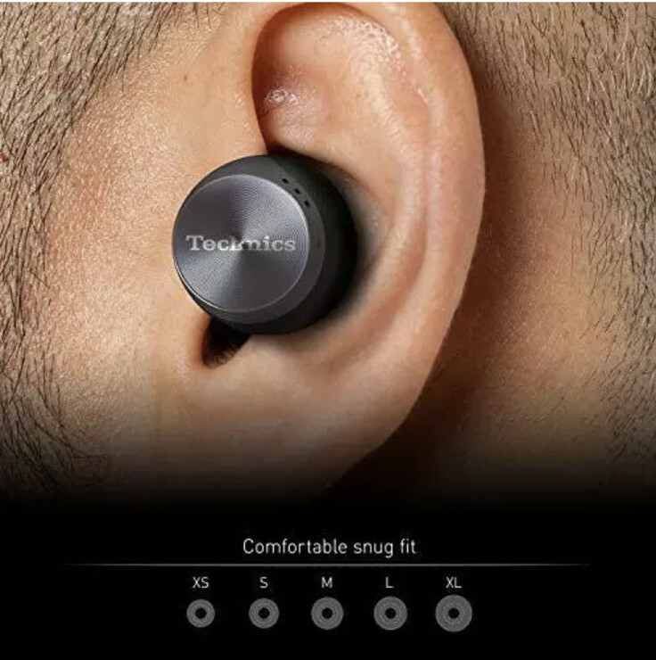 Panasonic Technics True Wireless Stereo Earbuds Earphones EAH-AZ70W, Black
