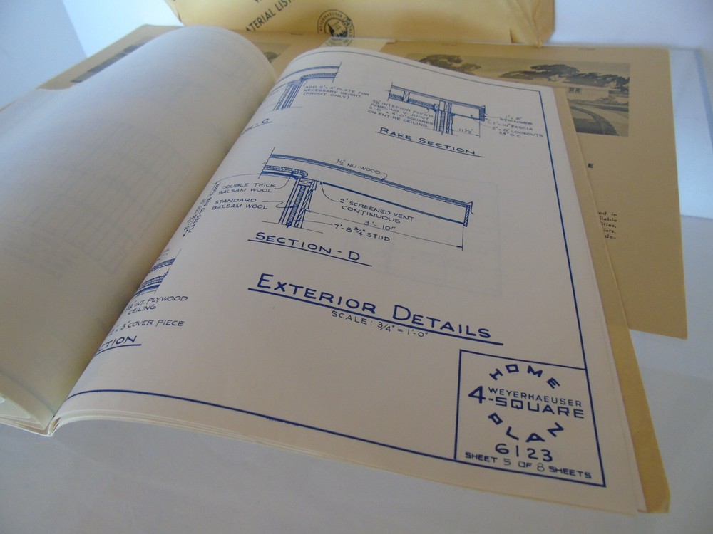 MCM SMALL RANCH HOUSE PLANS, BLUEPRINTS, DRAWINGS, MATERIAL LIST AND MORE