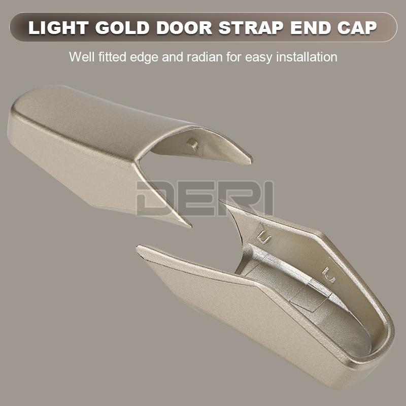 Door Panel Pull Strap End Caps Handle Cover Cap For 2003-2011 Lincoln Town Car