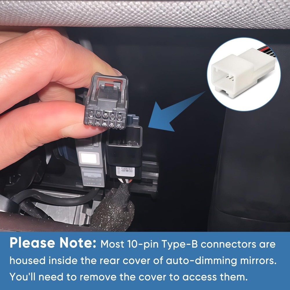 Reliable DashCam Power Adapter with USB Output for Select Subaru & Lexus Models