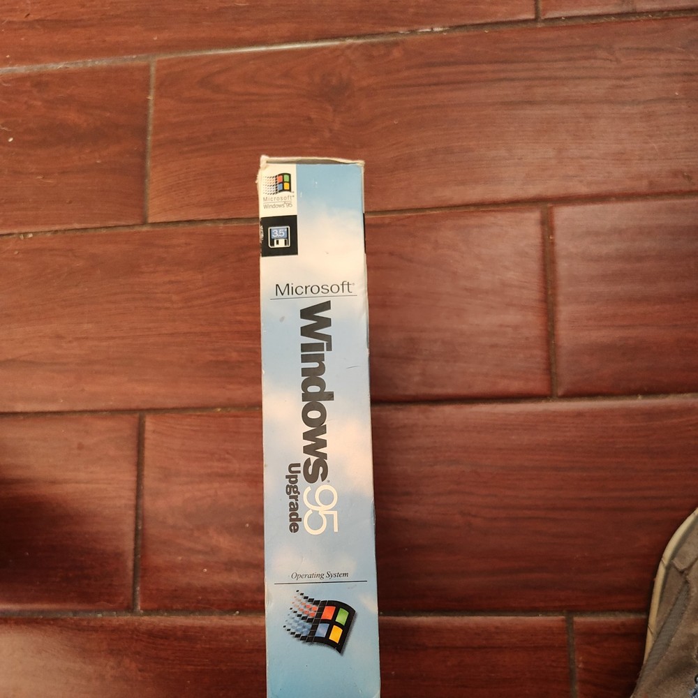 RARE 3.5" MICROSOFT WINDOWS 95 OPERATING SYSTEM BOXED