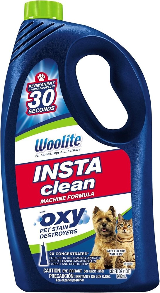 Woolite InstaClean Pet Formula | Full-Size Machine Cleaner | 32 oz