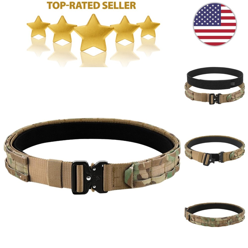 Quick Release Rigger Belt 1.75" - Heavy Duty Tactical Belt