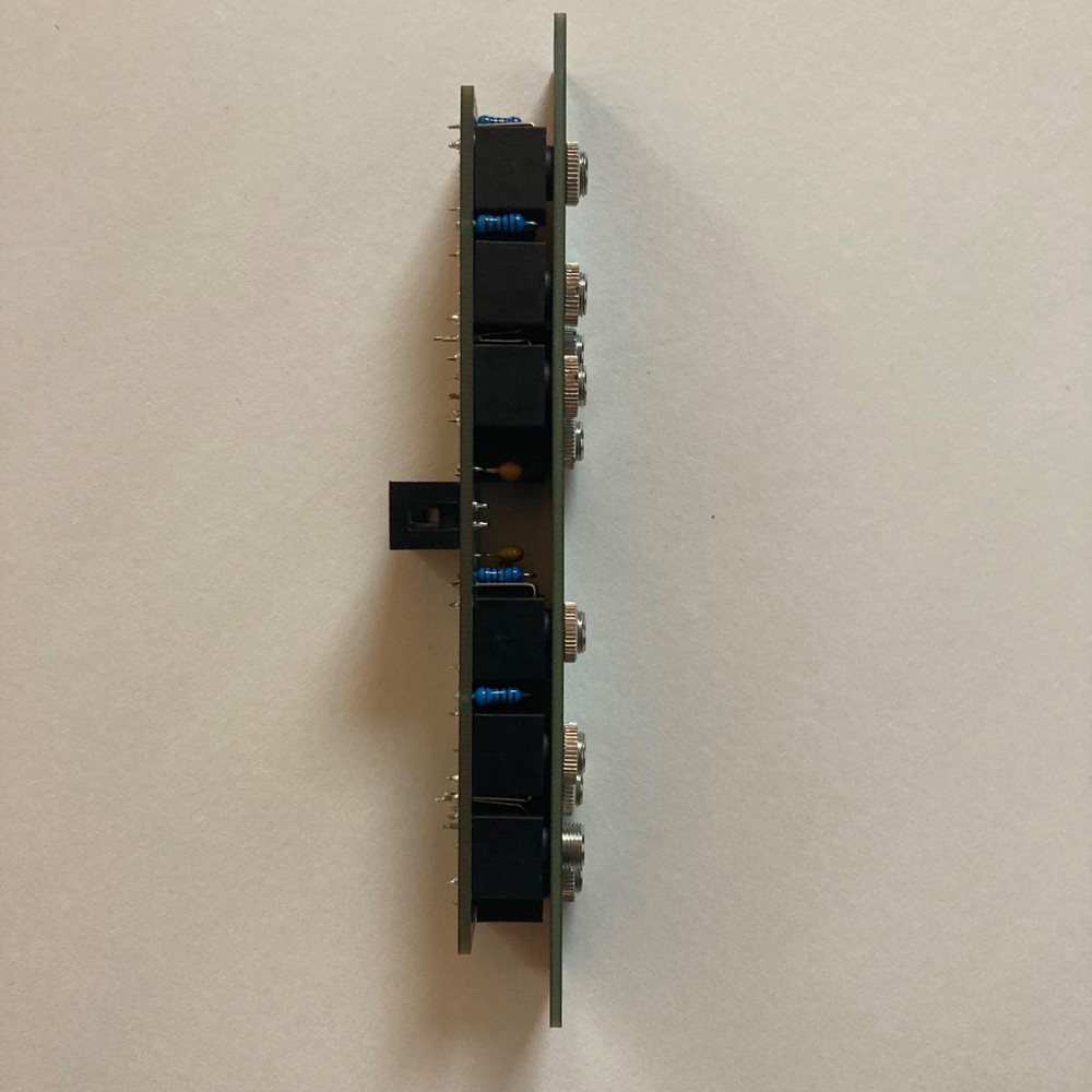 Linguae: Dual Buffered Multiple - 4HP Eurorack Module V1.2 | DIY or Assembled