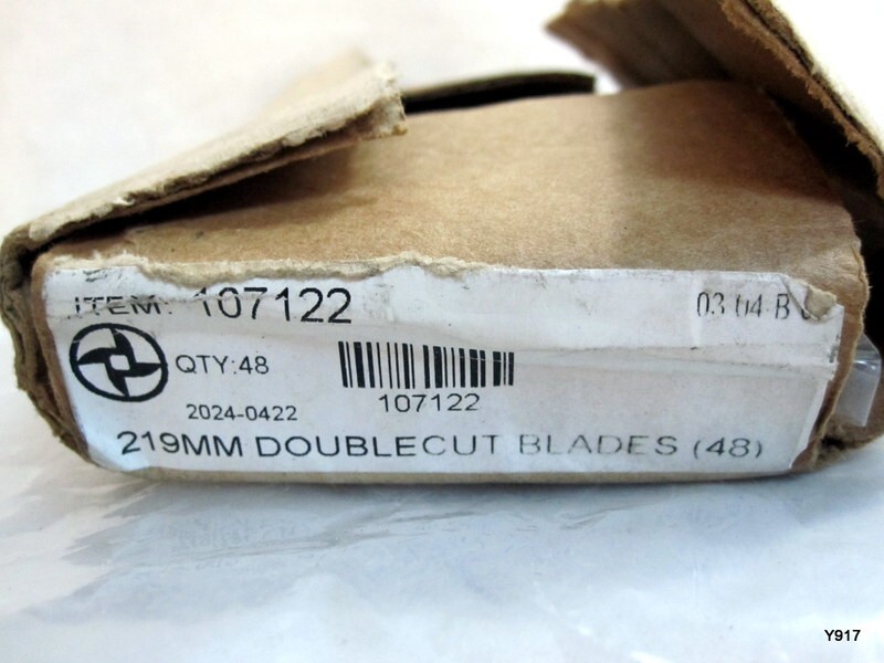 107122 219MM DOUBLECUT BLADES (48)