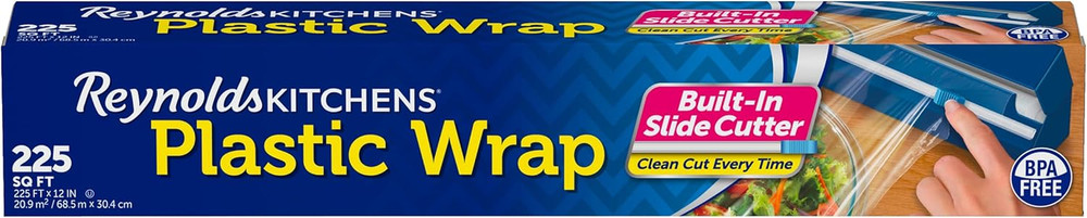 Quick Cut Plastic Wrap, 225 Square Feet
