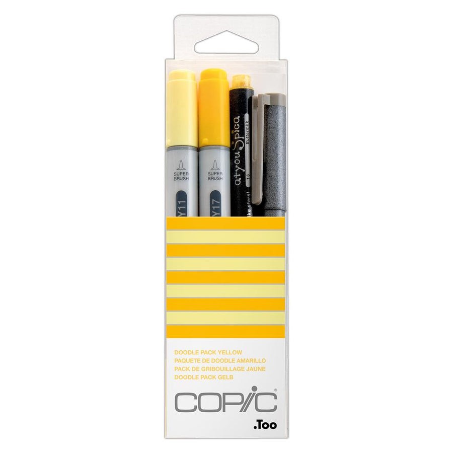 Copic Caio Doodle Pack Yellow CZ22075642