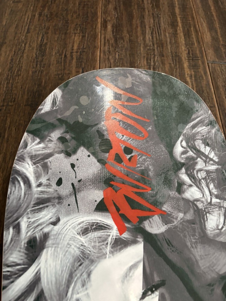 Burton Aftermath 55 Snowboard 155cm Multicolor Red Black Abstract Theme