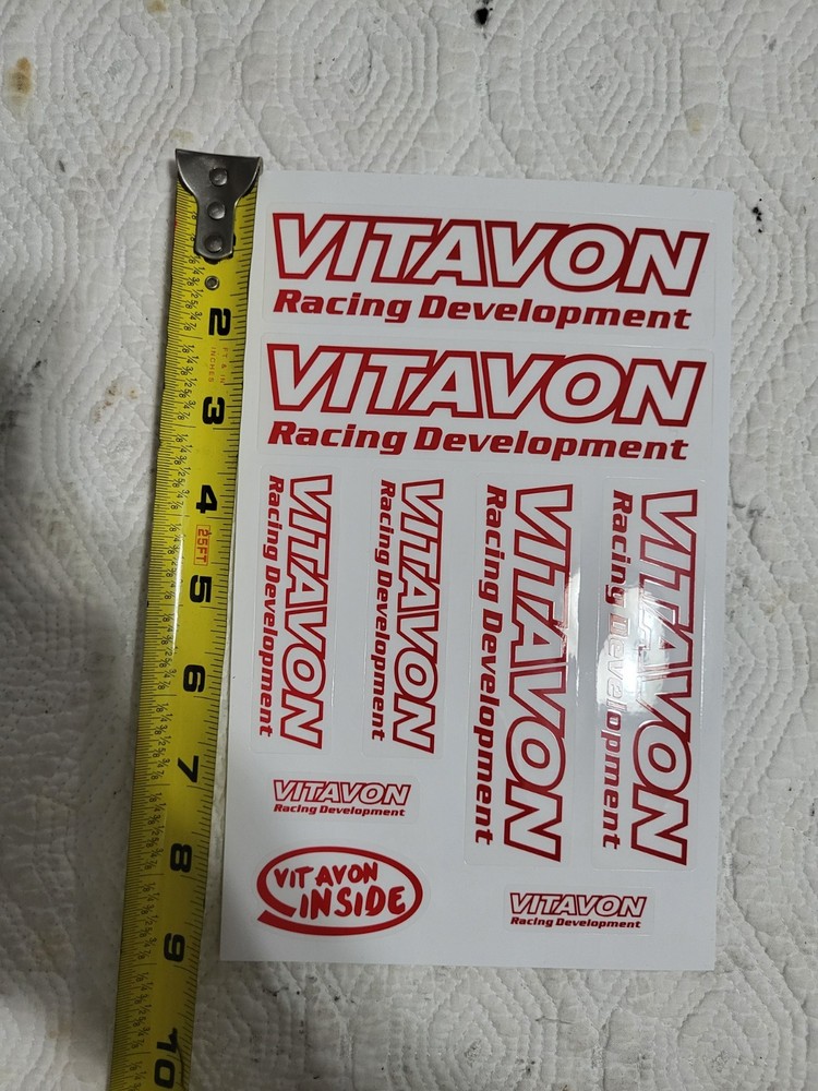 Vitavon RC  Decal Sheet