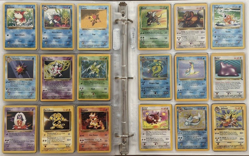 Pokemon Complete Original Set 151 Shadowless Collection Binder Energy