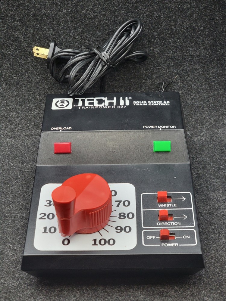 MRC Tech II Trainpower 027 Solid State AC Train Controller [Tested]