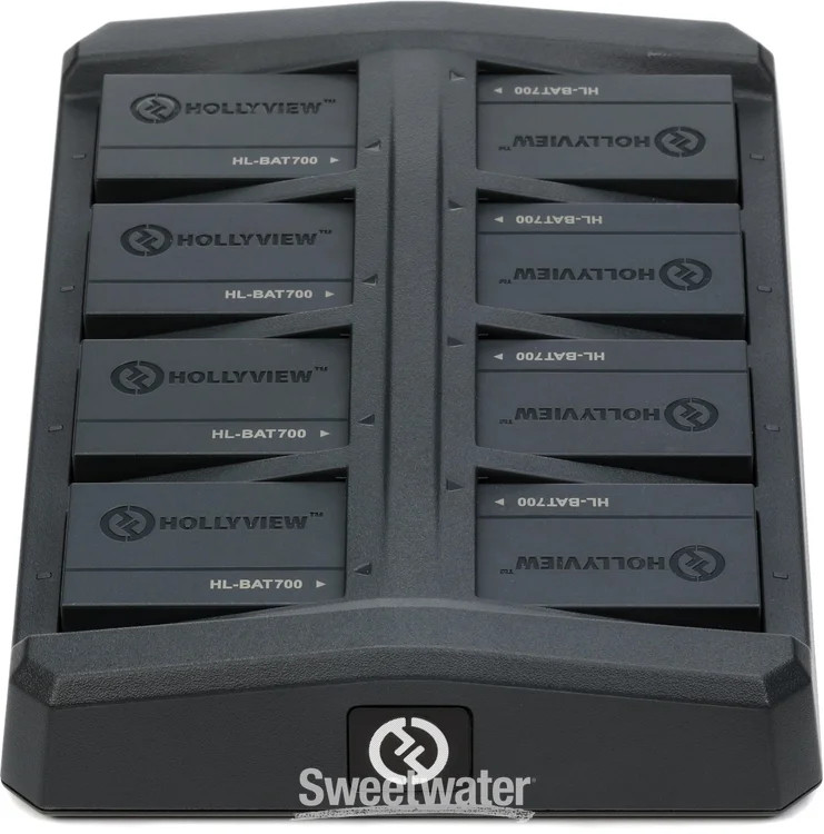 Hollyland Solidcom C1 Pro Wireless Intercom System - 4 Double-ear Headsets