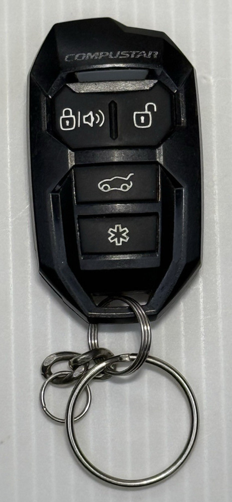 COMPUSTAR 900R / 4 - BUTTON Remote Start ALARM TRANSMITTER FOB