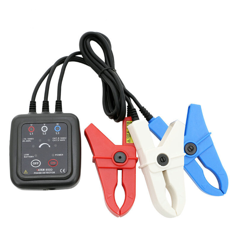 VICTOR 850D Non-contact Phase Sequence Detector #