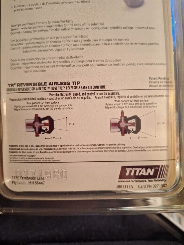 Titan TR 2 Reversible TIP 517
