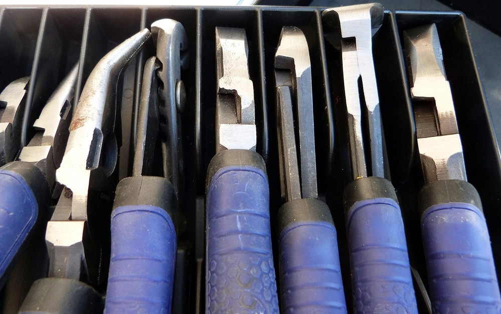 Tool Sorter Pliers Organizer – Black