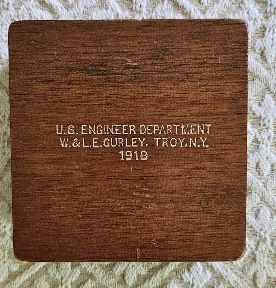 Antique Box Compass, W & L.E. Gurley, 1918