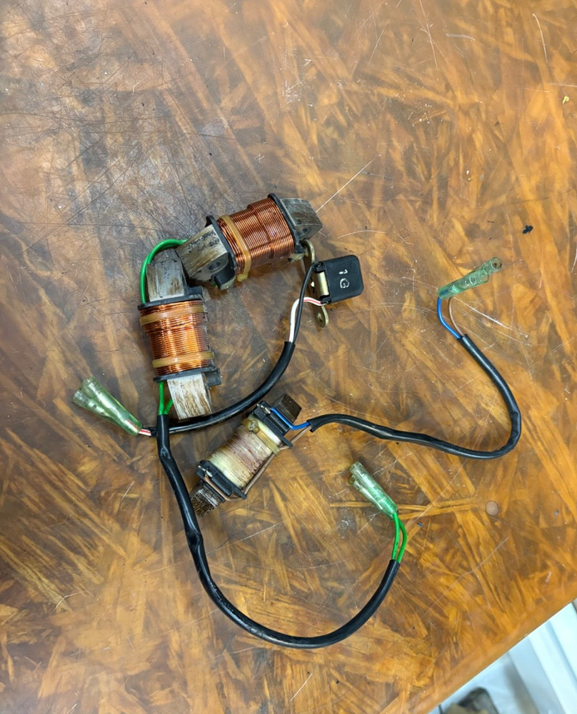 YAMAHA CHARGE COIL, LIGHTING COIL, COIL PULSER...