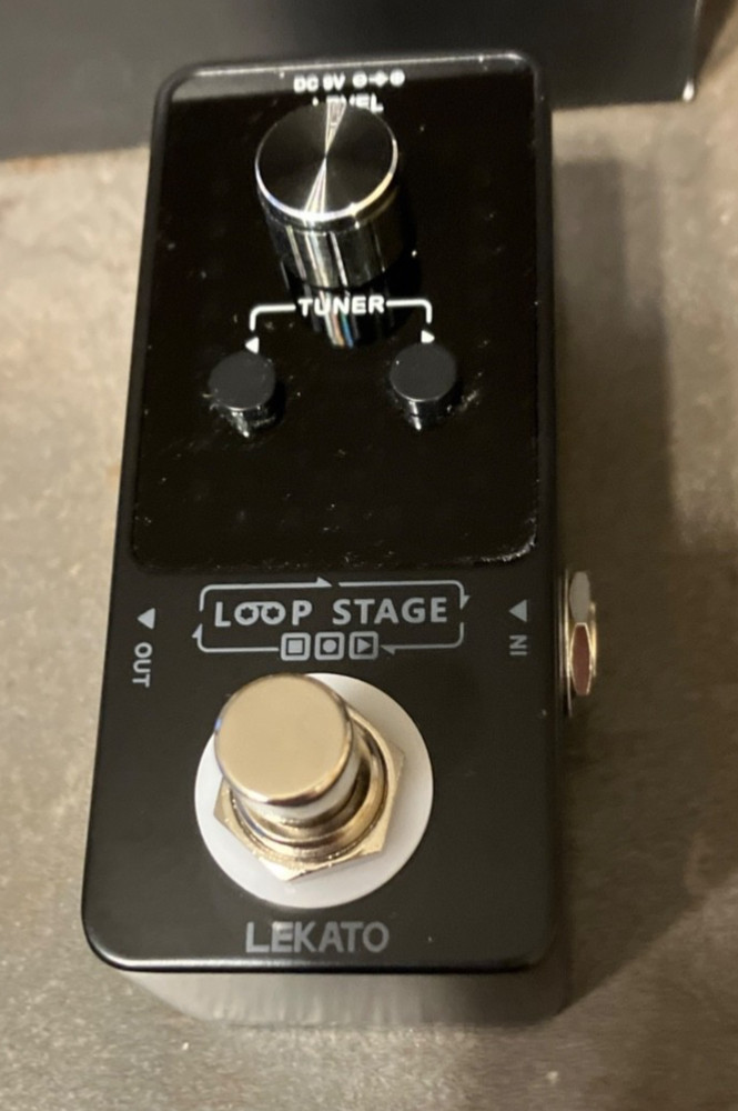 Lekato loop stage looper pedal