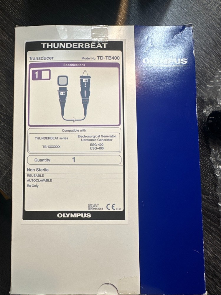 Olympus ThunderBeat Transducer Ref: TD-TB400