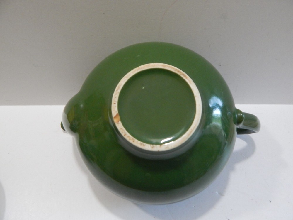 Green Ceramic Coffee Teapot w/ lid