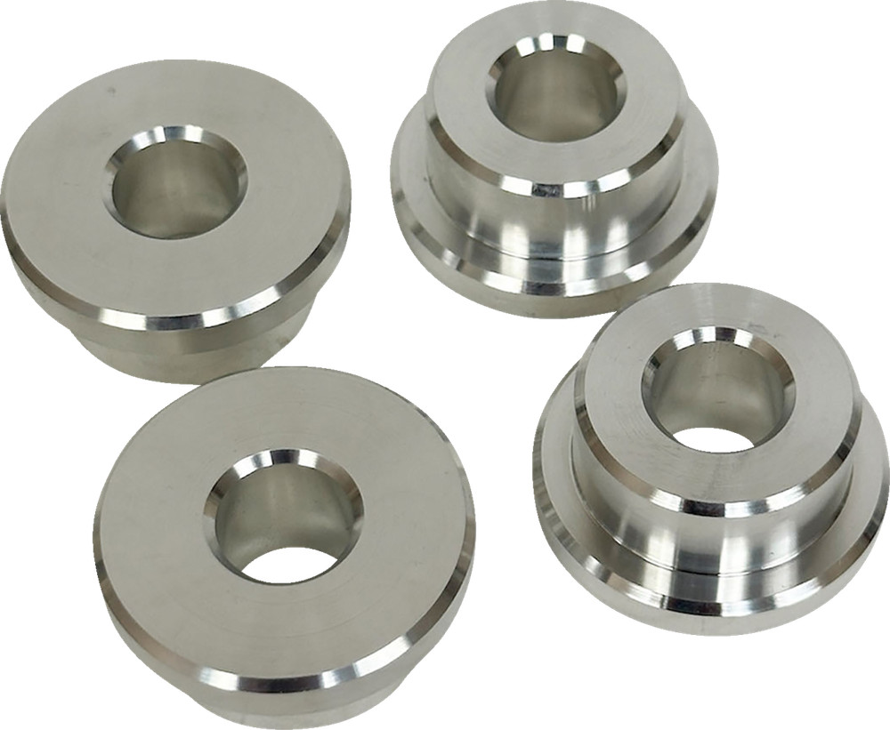 PRO-ONE PERF.MFG. Solid Riser Bushing Kit - Raw Aluminum 103050RAW