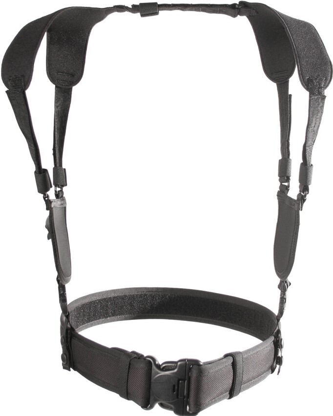 Blackhawk Ergonomic Duty Belt Black Harness, Small/Medium - 44H001BK