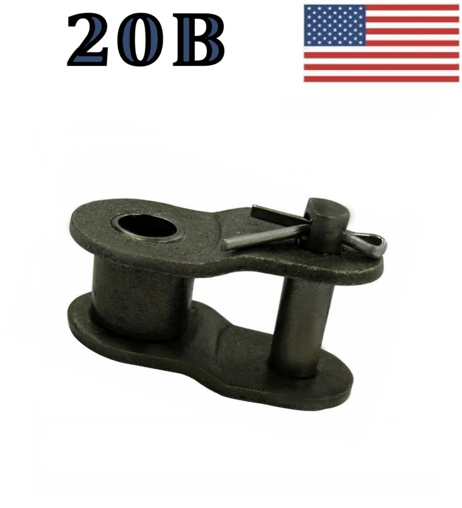 20B-1 ROLLER CHAIN OFFSET LINK *PACK OF 4* SAME DAY SHIPPING
