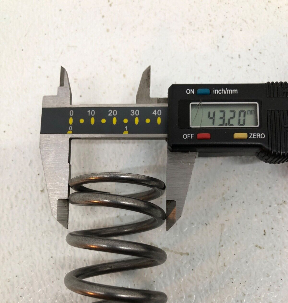 Front Fork Spring 19" 483mm Long 43mm Outer Diameter 5.0 N .54 KG 30 LBS