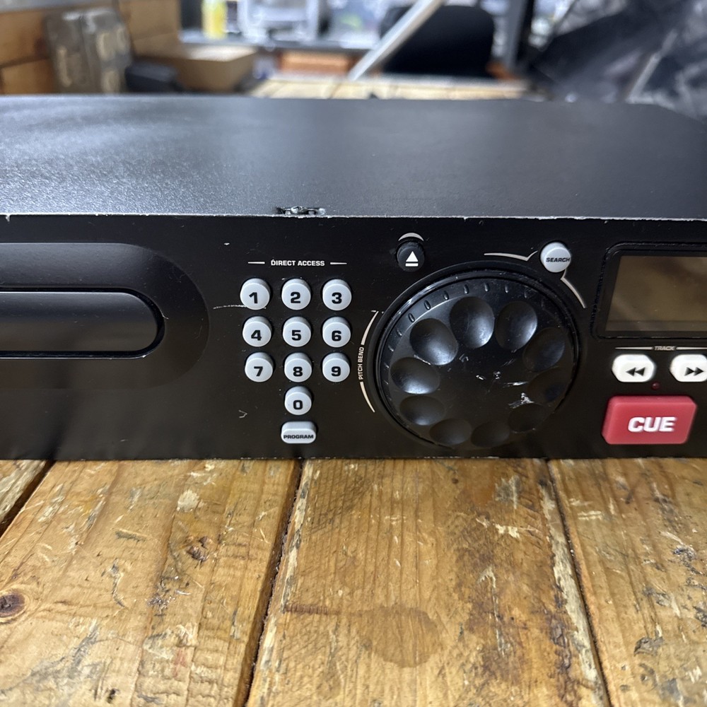 Numark CDN15 Rack Mount CD Player DJ Music Gear Stackable Black Great Quality