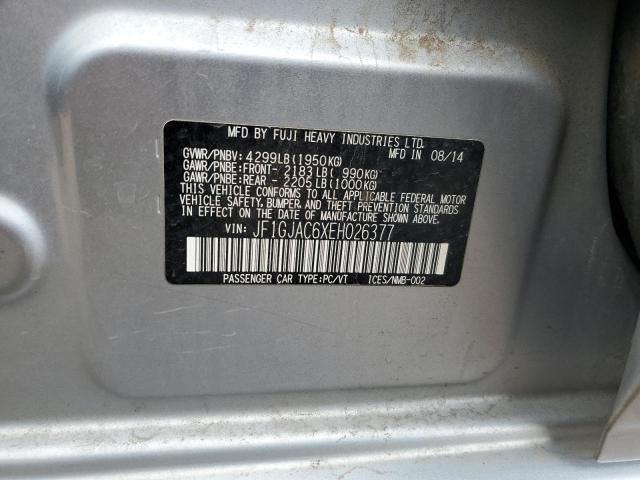 IMPREZA 2014 Transmission Shift 1341993