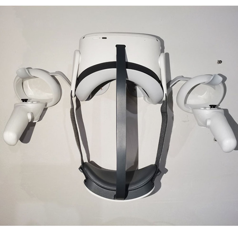 VR Glasses Wall Mount Storage Rack Holder For Quest 2 VR Controllers & Headset