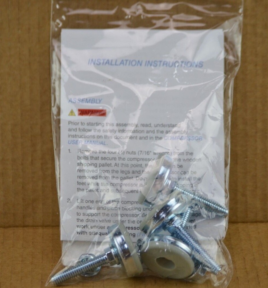 Ramvac Compressor Feet Kit 005003