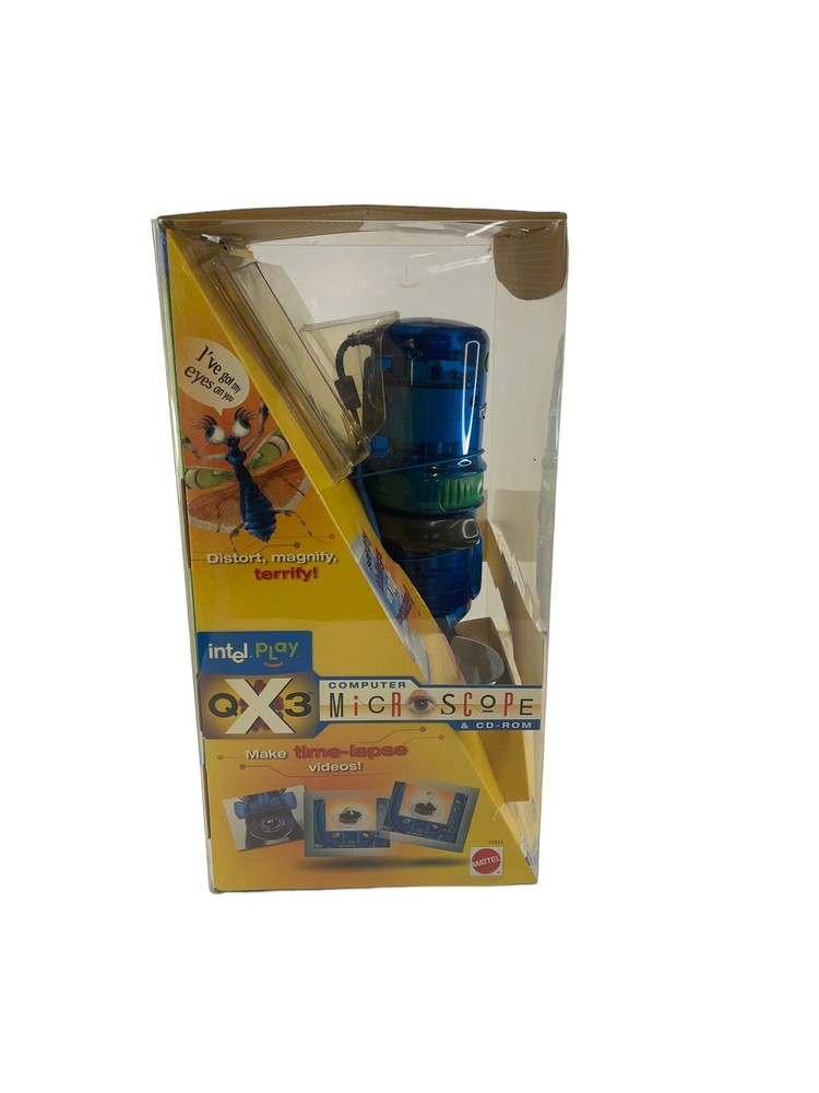 Intel Play QX3+ Computer Microscope NIB