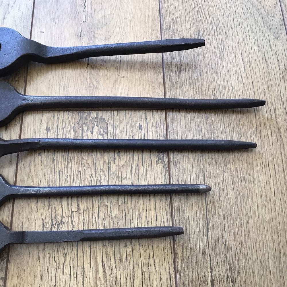 5 Vintage Podger Spanners.