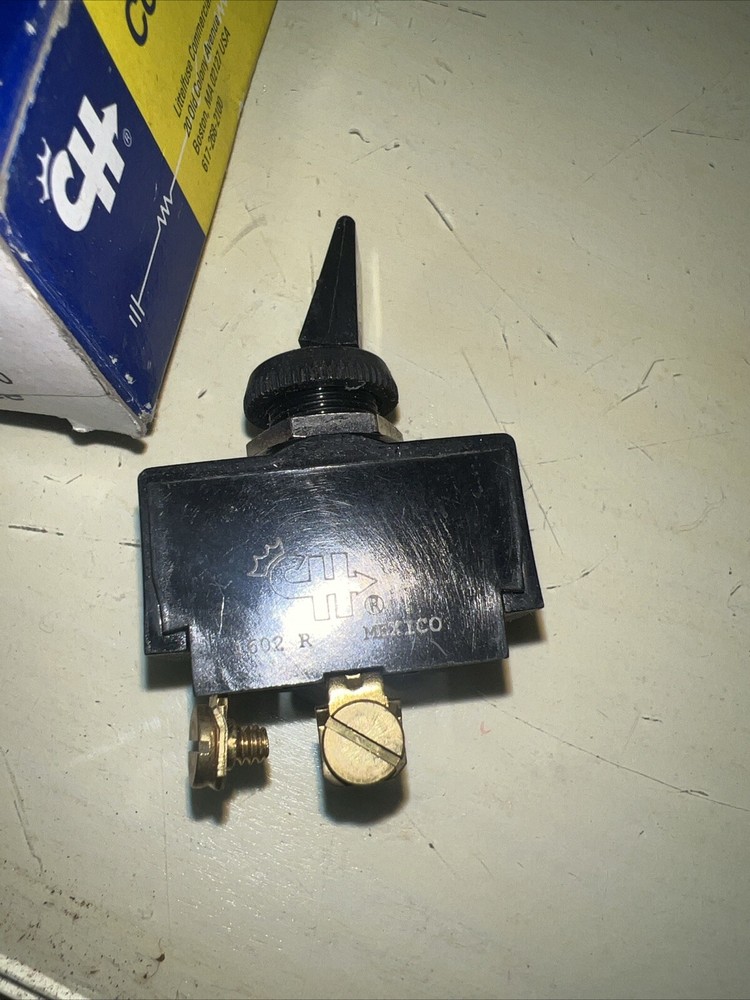 Cole Hersee 54100-01-BX SPST Toggle Switch