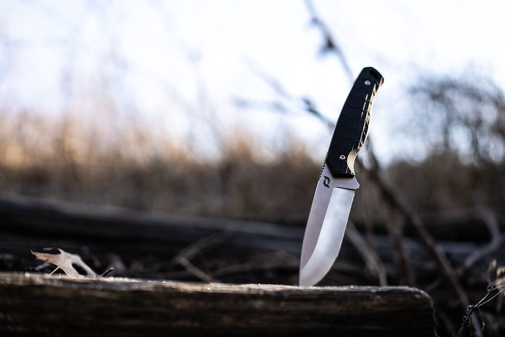 New Schrade Exertion Fixed Blade Knife 1159309