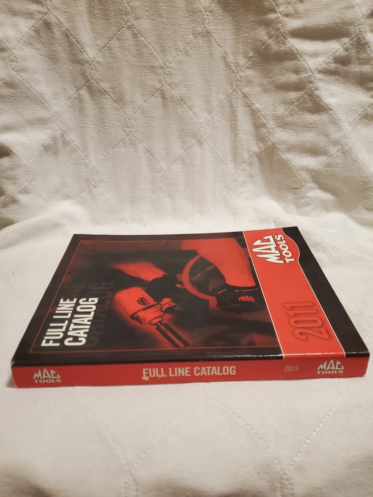 Original 2011 Mac Tools Catalog With Credit Application