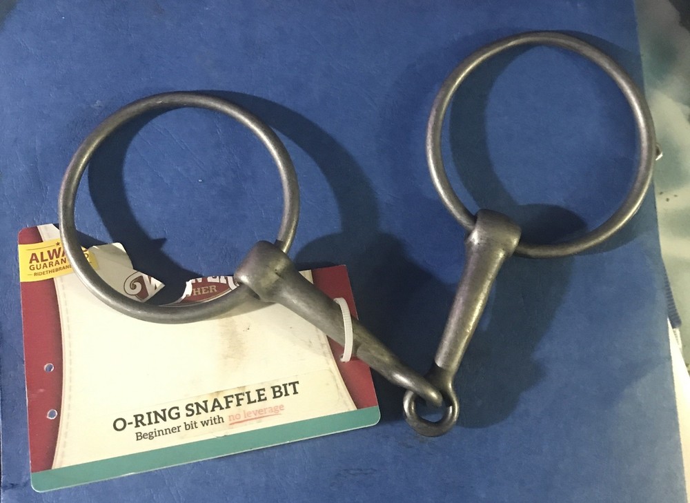 Weaver O-Ring Snaffle bit, 5”￼