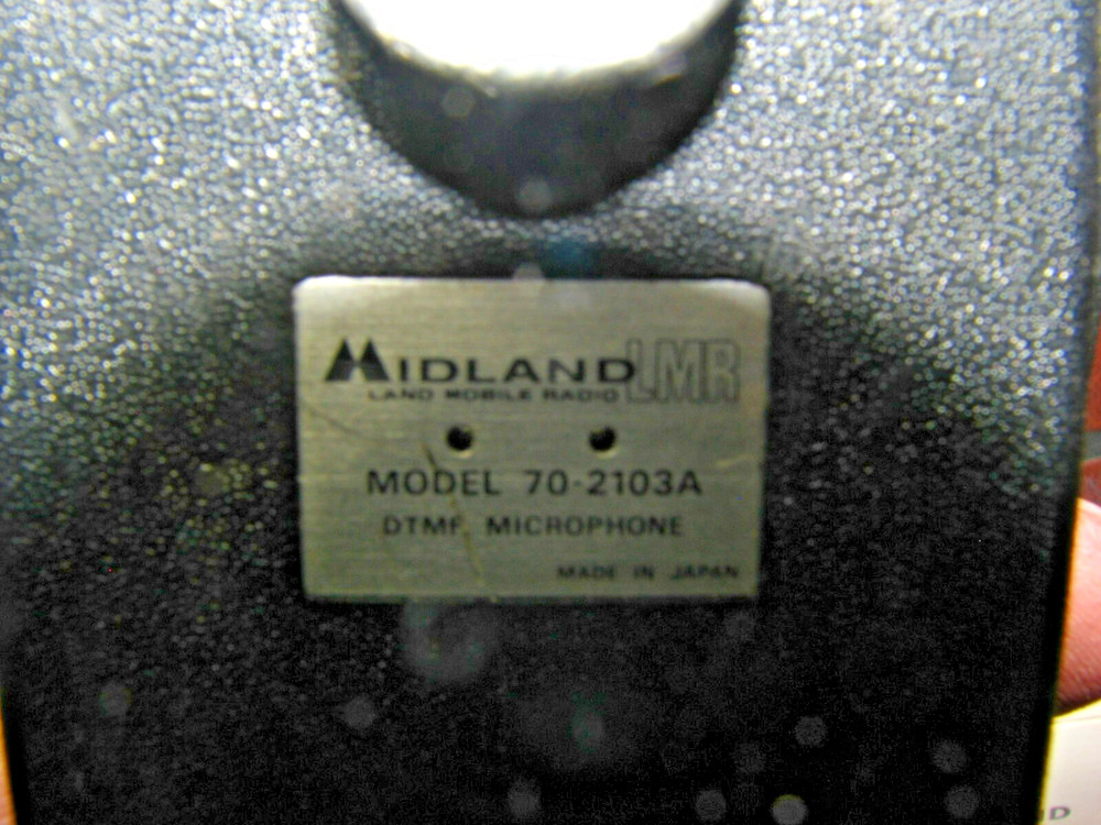 70 2103A Midland DTMF microphone