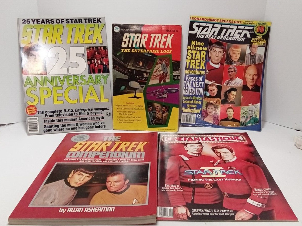 STAR TREK BOOKS