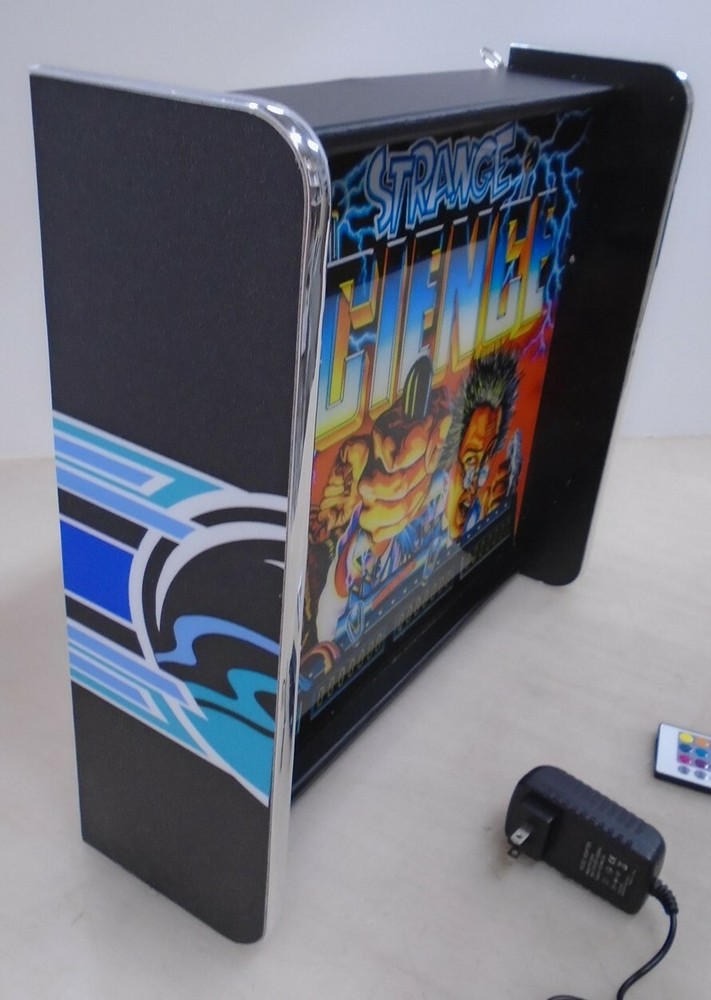 Bally Strange Science Pinball Head LED Display light box